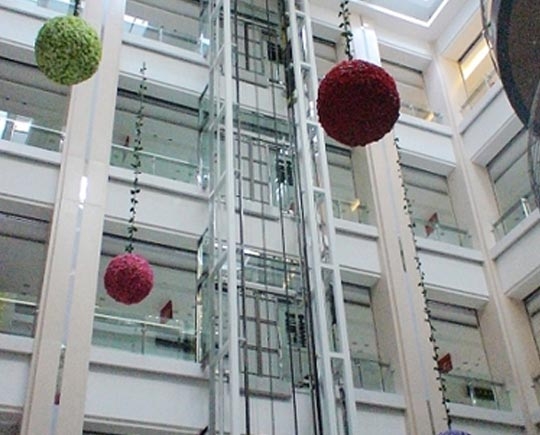 钢结构住宅建筑电梯井