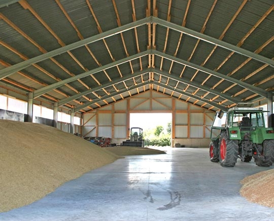 预制钢结构物品仓