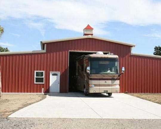 预制钢结构车库